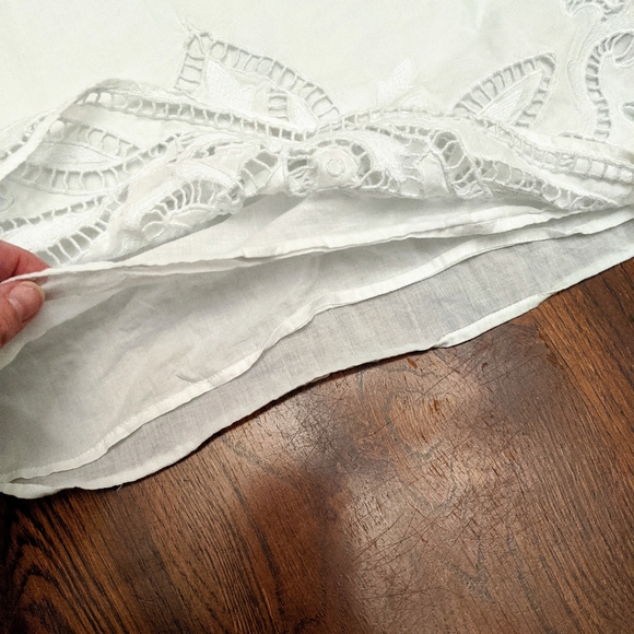 Banana Republic sz S white top - Picture 6 of 7